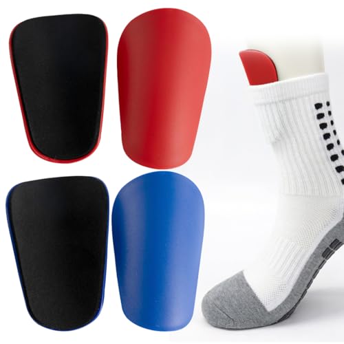 HABNI 2 Pcs Mini Schienbeinschoner Kinder Schienbeinschoner Klein Mini Shin Pads Fußball Mini Soccer Shin Guards Schutzausrüstung Für Jungen Mädchen Graffitiable Diy Rot Blau HABNI 2 Pcs Mini Schienbeinschoner Kinder Schienbeinschoner Klein Mini Shin Pads Fußball Mini Soccer Shin Guards Schutzausrüstung Für Jungen Mädchen Graffitiable Diy Rot Blau von HABNI