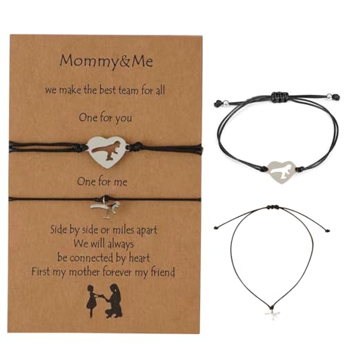 HABNI 2 Pcs Mother And Daughter Bracelet Für Freunde Schwester Mutter Tochter 2 Beste Freunde Paar Familie von HABNI