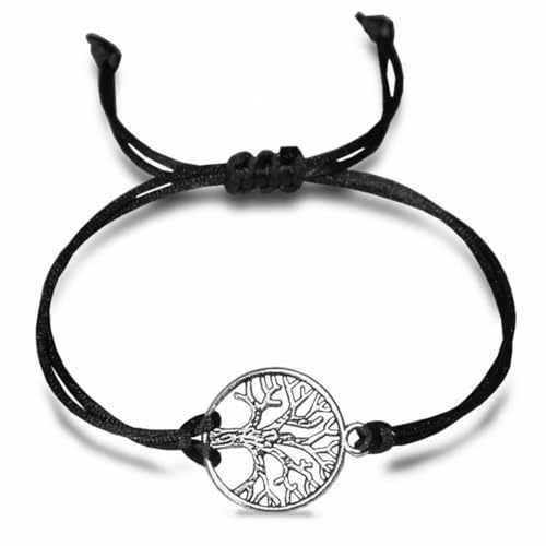 HABNI 2 Stück Lebensbaum Armband Armkettchen Mit Anhänger Für Damen Frauen Mädchen, Geburtstag Muttertag Weihnachten Geschenk von HABNI