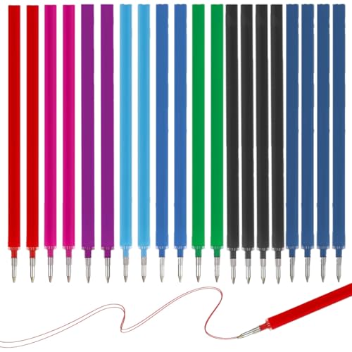 HABNI 20 Pcs Bunt Ersatzminen Kompatibel Mit Legami Gelstiften NachfüLlminen Mit Radierbarer Tinte 0.7 Mittlere Stärke Gel-Tintenrollermine Höhe 13 Cm 8 Faber HABNI 20 Pcs Bunt Ersatzminen Kompatibel Mit Legami Gelstiften NachfüLlminen Mit Radierbarer Tinte 0.7 Mittlere Stärke Gel-Tintenrollermine Höhe 13 Cm 8 Faber von HABNI