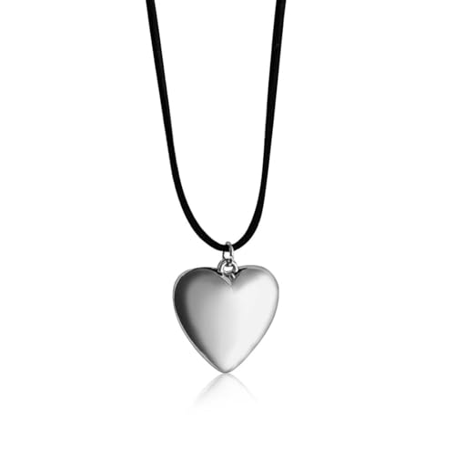 HABNI 4 Paar Edelstahl Schwarz Silber Ohrringe Herren/Damen Klassische Creolen Ohrringe(Schwarz Und Silber) von HABNI