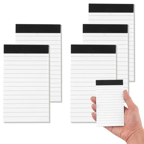 HABNI 5 Pièces Mini Bloc Notes De Poche A7 Petit Carnet Bloc Note 30 Notes De Poche Rayés Chacun Pour Notes Journal Intime École Bureau À Domicile To Do List HABNI 5 Pièces Mini Bloc Notes De Poche A7 Petit Carnet Bloc Note 30 Notes De Poche Rayés Chacun Pour Notes Journal Intime École Bureau À Domicile To Do List von HABNI