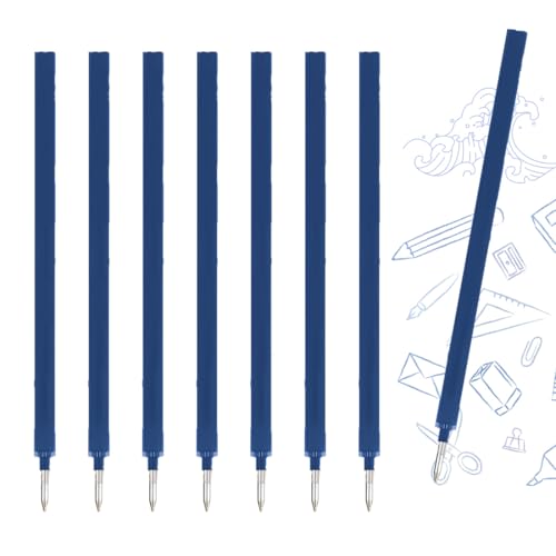 HABNI 8 Stück Radierbarer Ersatzminen Blau, Ersatzminen Kompatibel mit Legami,Blau Erasable Gel Pen Refill Set, Stiftspitze 0,7mm, Einfache Verpackung, Blau-Schwarz HABNI 8 Stück Radierbarer Ersatzminen Blau, Ersatzminen Kompatibel mit Legami,Blau Erasable Gel Pen Refill Set, Stiftspitze 0,7mm, Einfache Verpackung, Blau-Schwarz von HABNI