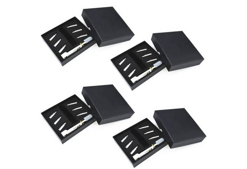 HAC24 Eiswürfel-Steine Whiskey Kühlsteine Steine Whiskysteine, Edelstahl Patronenform inkl. Zange und Samtbeutel Wiederverwendbar von HAC24