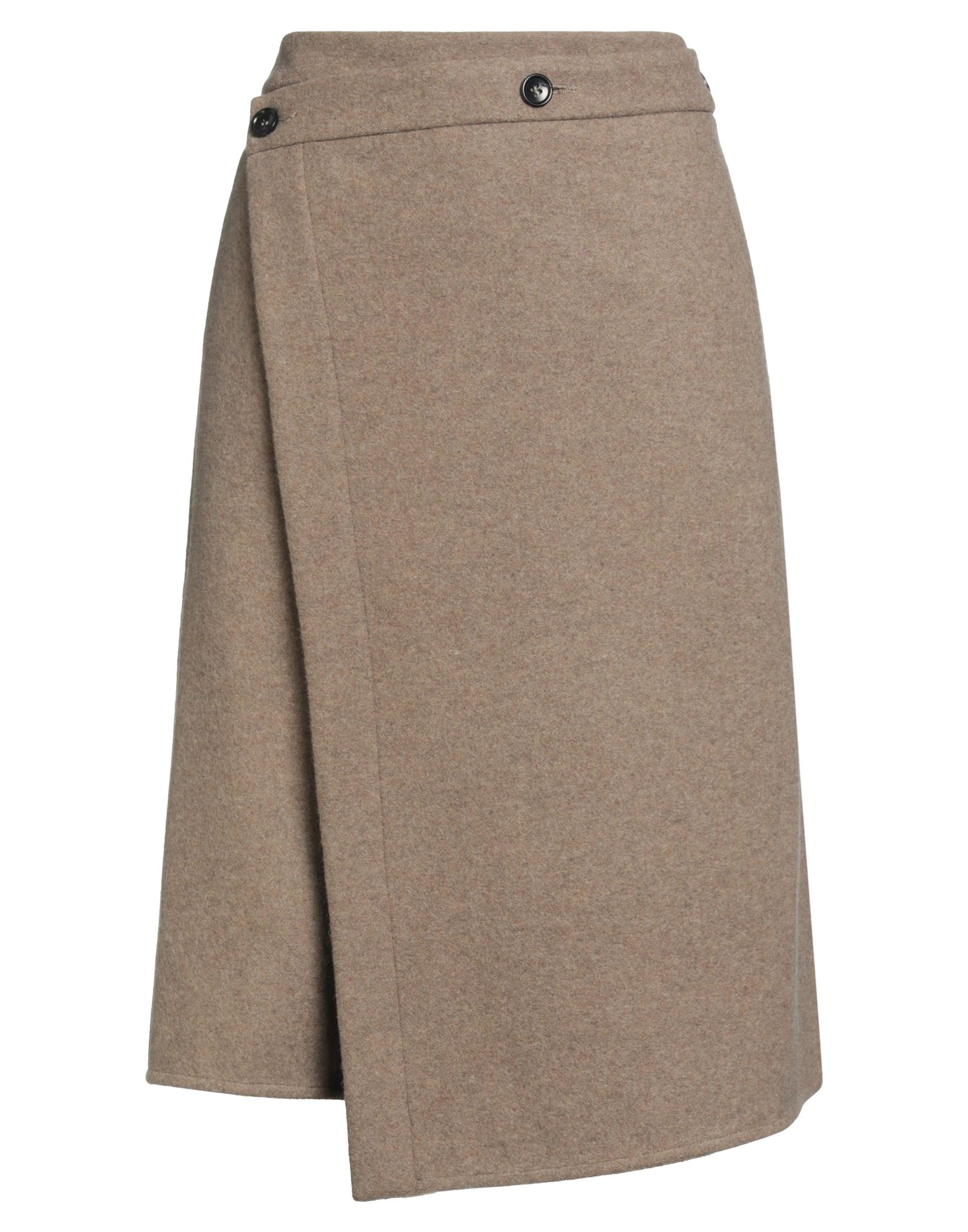 HACHE Midi-rock Damen Khaki HACHE Midi-rock Damen Khaki von HACHE