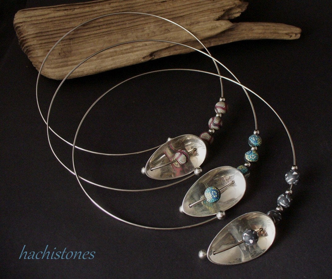 Besteckschmuck Halsreif Recycelt Löffel Polymerclay Besteck Schmuck Polymer Clay Boho Silber Löffelkette Kette Aus Besteckschmuck Halsreif Recycelt Löffel Polymerclay Besteck Schmuck Polymer Clay Boho Silber Löffelkette Kette Aus von HACHISTONES