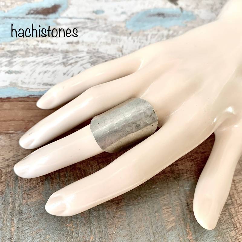 Besteckschmuck - Ring Aus Einem Mokkalöffel Jewellery Besteck Schmuck Versilbert Ringe Besteckringe 19 Mm Boho Hippy Cutlery Jewelry von HACHISTONES
