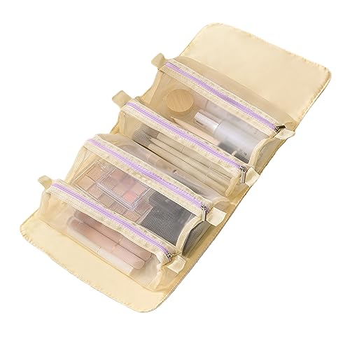 Großer Make Up Tasche, Hängende Eitelkeitsbeutel wasserdichte Kosmetikbeutel Tragbare Make Up Organisator Tasche Für Frauen Mädchen,1 von HACLEN