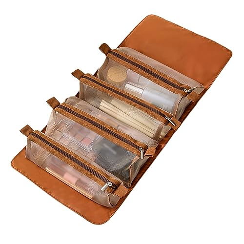 Großer Make Up Tasche, Hängende Eitelkeitsbeutel wasserdichte Kosmetikbeutel Tragbare Make Up Organisator Tasche Für Frauen Mädchen,3 von HACLEN