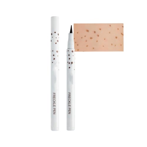 2pcs Falsche Sommersprossen Make-up Stift, Schnell Trocknender Freckle Makeup Pen, Freckle Pen Kann Als Augenbrauenstift Verwendet Werden, Für Ein Sonnengeküsstes Makeup (02#) von HADAVAKA