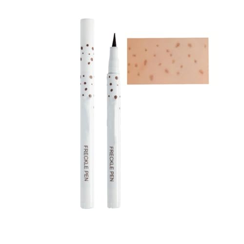 2pcs Falsche Sommersprossen Make-up Stift, Schnell Trocknender Freckle Makeup Pen, Freckle Pen Kann Als Augenbrauenstift Verwendet Werden, Für Ein Sonnengeküsstes Makeup (03#) von HADAVAKA