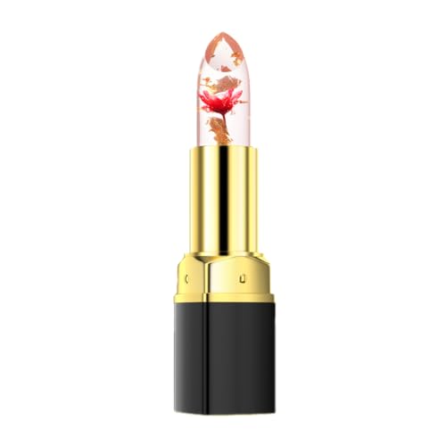 Color Changing Flower Lipstick, Long Lasting Moisturizing Lip Stick, Non Fading Moisturizer Lip Balm, Clear Flower Jelly Lipstick, Give Your Lips A Lubricating and Hydrating (02#) von HADAVAKA