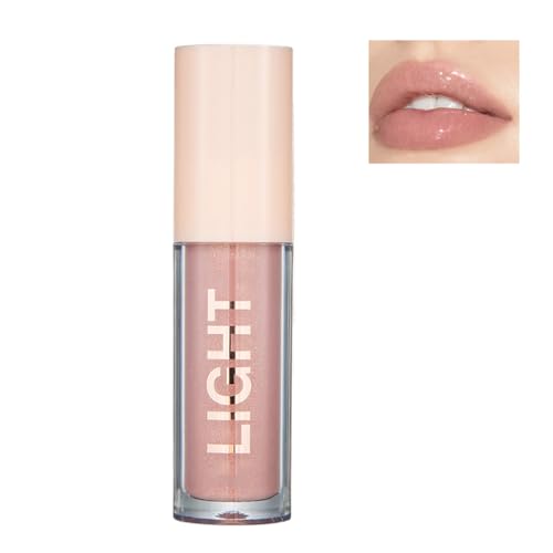 Glitzernde Flüssigkeit Lipstick Set, Hydrating Lip, Long Lasting Tinted Lip Balm Hydrating Lipstick Liquid, Hochglänzender Transparenter Lipgloss Für Trockene Und Rissige Lippen (803) von HADAVAKA