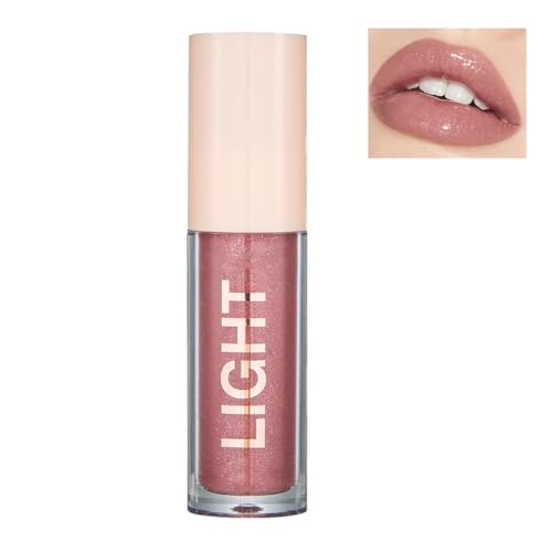 Glitzernde Flüssigkeit Lipstick Set, Hydrating Lip, Long Lasting Tinted Lip Balm Hydrating Lipstick Liquid, Hochglänzender Transparenter Lipgloss Für Trockene Und Rissige Lippen (805) von HADAVAKA