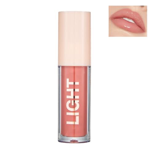 Glitzernde Flüssigkeit Lipstick Set, Hydrating Lip, Long Lasting Tinted Lip Balm Hydrating Lipstick Liquid, Hochglänzender Transparenter Lipgloss Für Trockene Und Rissige Lippen (806) von HADAVAKA