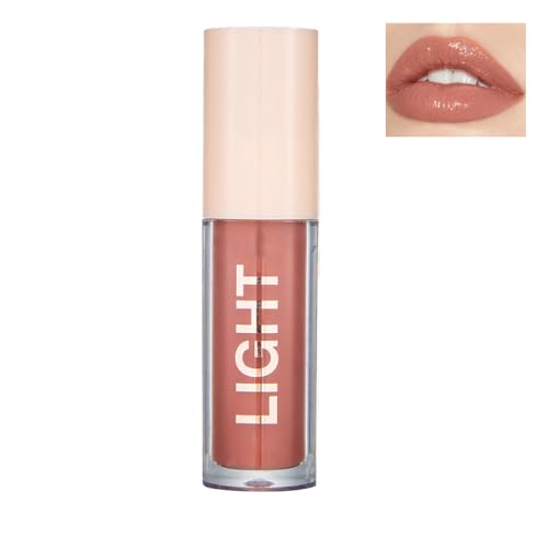 Glitzernde Flüssigkeit Lipstick Set, Hydrating Lip, Long Lasting Tinted Lip Balm Hydrating Lipstick Liquid, Hochglänzender Transparenter Lipgloss Für Trockene Und Rissige Lippen (810) von HADAVAKA