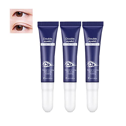 Lang Anhaltende Creme Zur Formung Des Doppelten Augenlids, Creme Zur Straffung Des Augenlids, Creme Zur Formung Des Doppelten Augenlids, 5 Ml Creme Zur Straffung Des Augenlids (3 pcs) von HADAVAKA