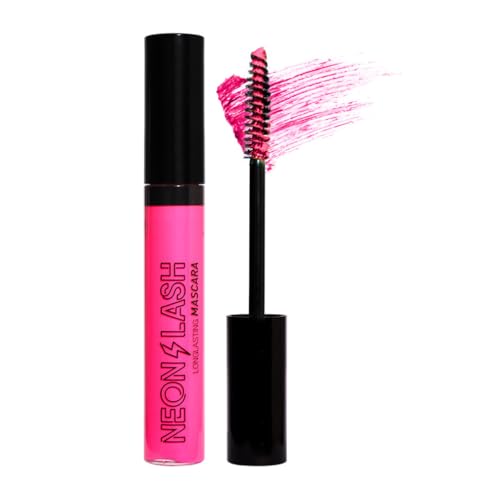 Neon Mascara, Lengthening Mascara, Mascara Colorful Volume and Length, UV Fluorescent Intense Volume Length Mascara Eye Makeup, Extensions Eyelashes Curling Lengthening Eye Lashes (04#) von HADAVAKA