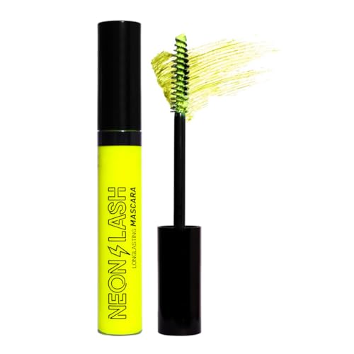 Neon Mascara, Mascara Colorful Volume And Length, Lengthening Mascara, Uv Fluorescent Intense Volume Length Mascara Eye Makeup, Extensions Eyelashes Curling Lengthening Eye Lashes (01#) von HADAVAKA