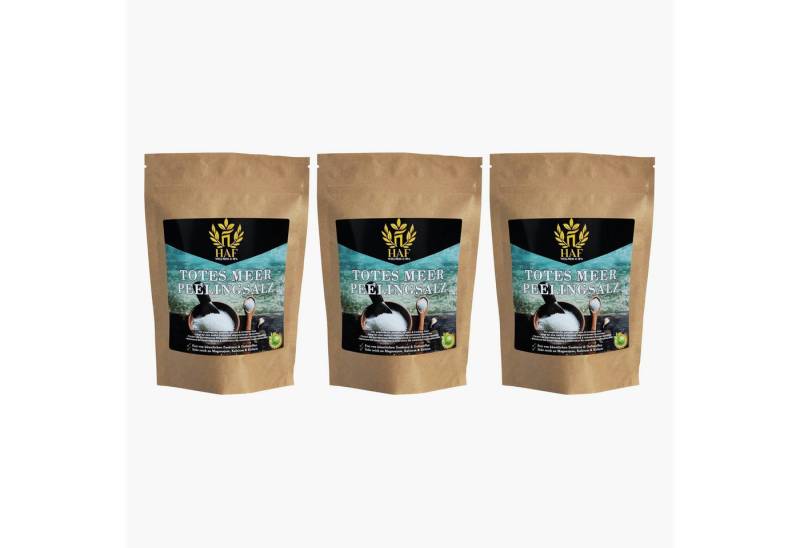 HAF Salzpeeling Premium Totes Meer Peelingsalz 1-25kg reines Meersalz als Salz Peeling Je nach Auswahl im Beutel, Eimer oder Sack, 1-tlg., Naturbelassen direkt vom toten Meer HAF Salzpeeling Premium Totes Meer Peelingsalz 1-25kg reines Meersalz als Salz Peeling Je nach Auswahl im Beutel, Eimer oder Sack, 1-tlg., Naturbelassen direkt vom toten Meer von HAF
