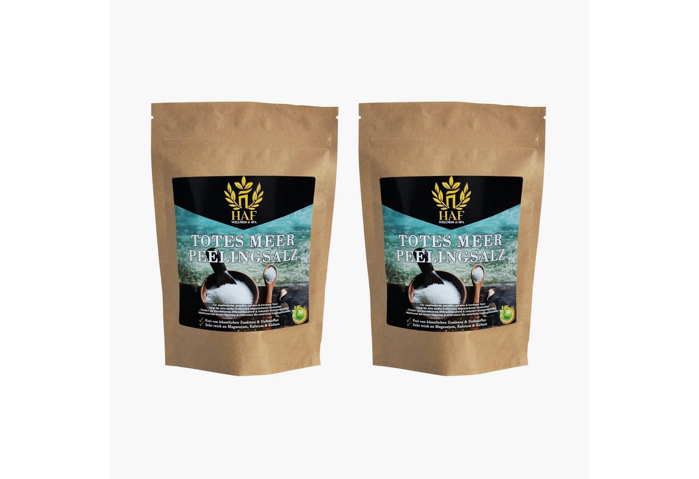 HAF Salzpeeling Premium Totes Meer Peelingsalz 1-25kg reines Meersalz als Salz Peeling Je nach Auswahl im Beutel, Eimer oder Sack, 1-tlg., Naturbelassen direkt vom toten Meer HAF Salzpeeling Premium Totes Meer Peelingsalz 1-25kg reines Meersalz als Salz Peeling Je nach Auswahl im Beutel, Eimer oder Sack, 1-tlg., Naturbelassen direkt vom toten Meer von HAF