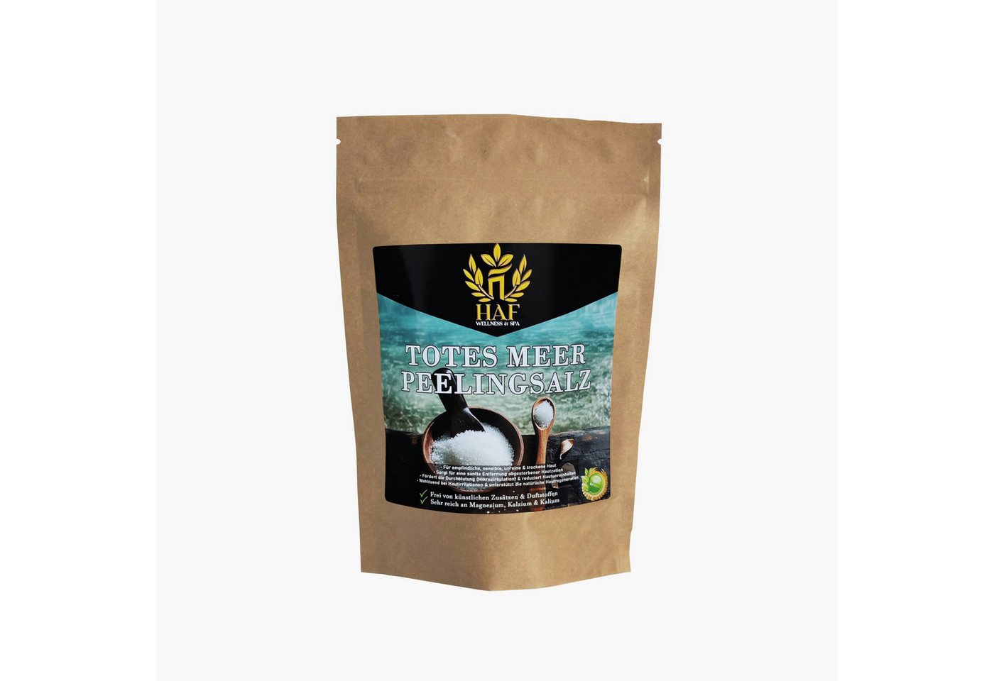 HAF Salzpeeling Premium Totes Meer Peelingsalz 1-25kg reines Meersalz als Salz Peeling Je nach Auswahl im Beutel, Eimer oder Sack, 1-tlg., Naturbelassen direkt vom toten Meer HAF Salzpeeling Premium Totes Meer Peelingsalz 1-25kg reines Meersalz als Salz Peeling Je nach Auswahl im Beutel, Eimer oder Sack, 1-tlg., Naturbelassen direkt vom toten Meer von HAF