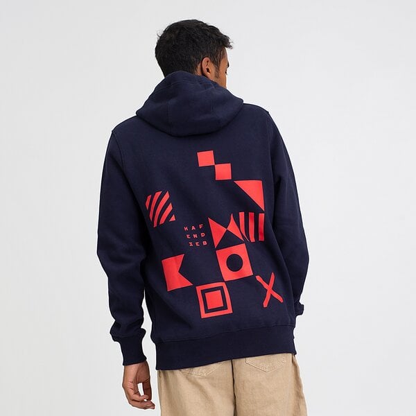 HAFENDIEB FLAGGEN PATTERN HOODIE von HAFENDIEB