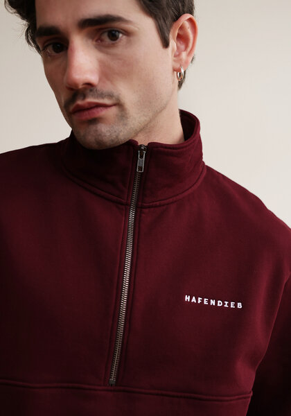 HAFENDIEB LOGO STICK TROYER SWEATER von HAFENDIEB