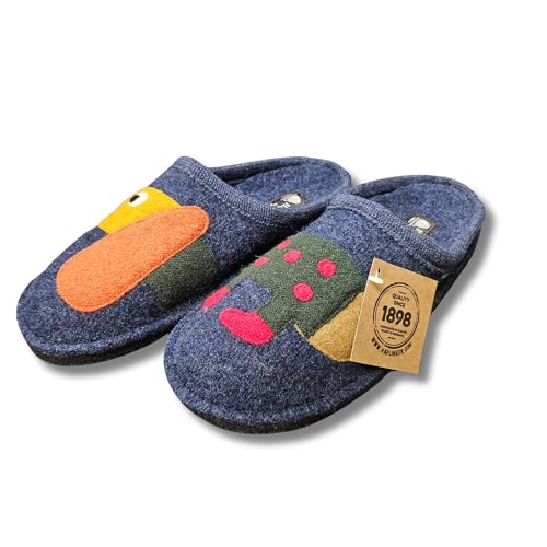 HAFLINGER 146043 Theo Jeans, Walkstoff Blu 40 von HAFLINGER