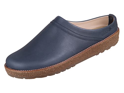 HAFLINGER Damen Herren Leder Clog Travel Classic, bali (eu_footwear_size_system, adult, men, numeric, medium, numeric_44) von HAFLINGER