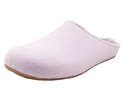 HAFLINGER Everest Fundus Filzpantoffeln im schlichten Design Rose Antique, Gr. 38 von HAFLINGER