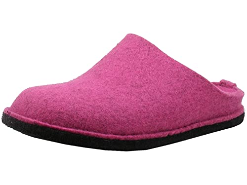 HAFLINGER Flair Soft 311010 Damen Herren Hausschuhe Pantoffeln Filz, Größe:38 EU, Farbe:Pink von HAFLINGER
