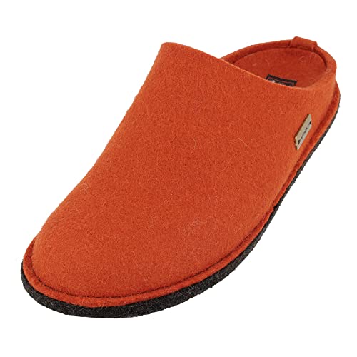 HAFLINGER Flair Soft Filzpantoffeln aus Wollfilz Hausschuh Fuchs (110) Gr. 38 von HAFLINGER