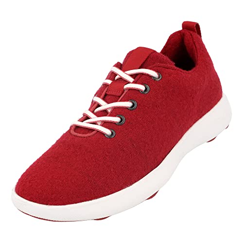 Haflinger Unisex-Erwachsene Wool-Sneaker Every day Hausschuh, paprika, 36 von HAFLINGER