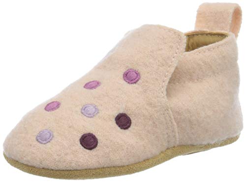 Haflinger Unisex Baby Lauflernschuh Pearl Hausschuhe, Mehrfarbig (Rosé 24), 19 EU von HAFLINGER