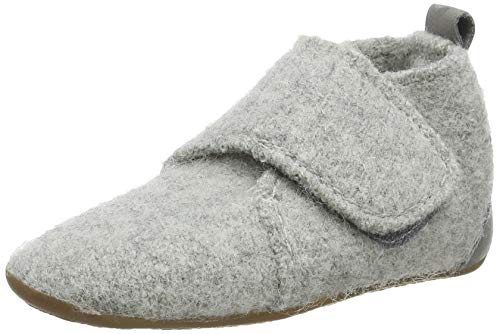 Haflinger Unisex-Erwachsene Everest Bello Hausschuh, steingraumeliert, 24 von HAFLINGER