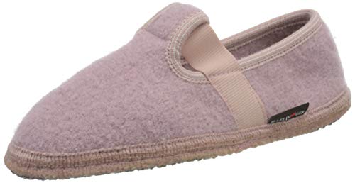 Haflinger Unisex-Erwachsene Slipper Joschi Hausschuh, rosenholz, 35 von HAFLINGER