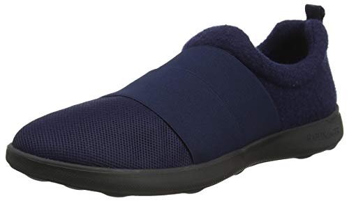 Haflinger Unisex-Erwachsene Wool-Sneaker Jump Hausschuh, ocean, 40 von HAFLINGER