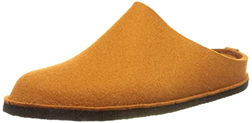 Haflinger Unisex Flair Soft Hausschuh, kürbis, 44 EU von HAFLINGER