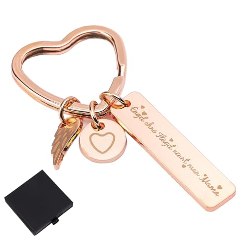 HAFRILY Geschenke für Mama von Tochter Sohn,Schutzengel Schlüsselanhänger Mama mit Exquisite Verpackungsbox Mutter Geschenk,Muttertagsgeschenke für Mama,Mama Muttertag Geschenk HAFRILY Geschenke für Mama von Tochter Sohn,Schutzengel Schlüsselanhänger Mama mit Exquisite Verpackungsbox Mutter Geschenk,Muttertagsgeschenke für Mama,Mama Muttertag Geschenk von HAFRILY