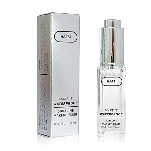 HAFSI Duraline Veganer, tierversuchsfreier Eyeliner, Lidschatten-Versiegelung, verlängerndes Make-up, Pigment, wasserfeste Mischflüssigkeit, 10 ml HAFSI Duraline Veganer, tierversuchsfreier Eyeliner, Lidschatten-Versiegelung, verlängerndes Make-up, Pigment, wasserfeste Mischflüssigkeit, 10 ml von HAFSI