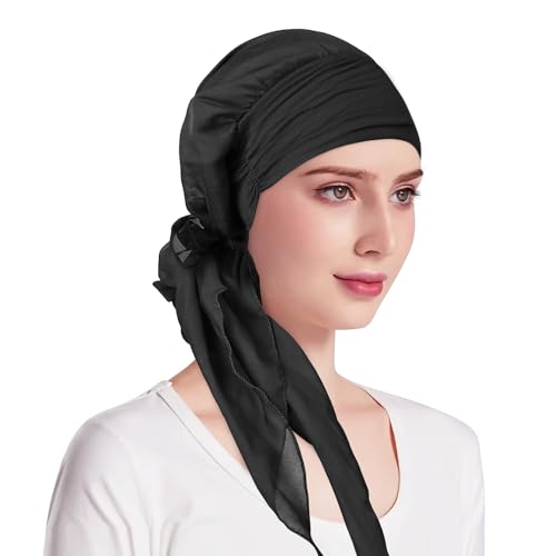 HAGOT Chemo Kopftuch, Krebspatienten Kopfbedeckung, für Frauen mit Haarausfall, Turban in Versiegelter Verpackung von HAGOT