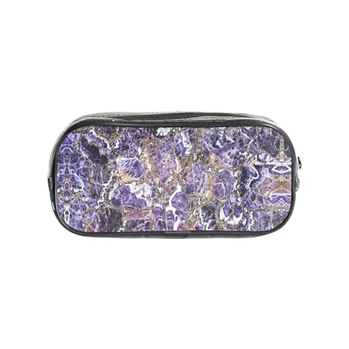 HAHAFU Federmäppchen aus PVC, transparent, für Schule, Büro, Reisen, Fitnessstudio, Zubehör, Organizer (komplett bedruckte Vorderseite) von HAHAFU