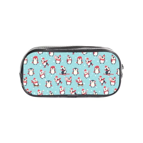 HAHAFU Federmäppchen aus transparentem PVC, für Schule, Büro, Reisen, Fitnessstudio, Zubehör, Organizer (Vorderseite) von HAHAFU