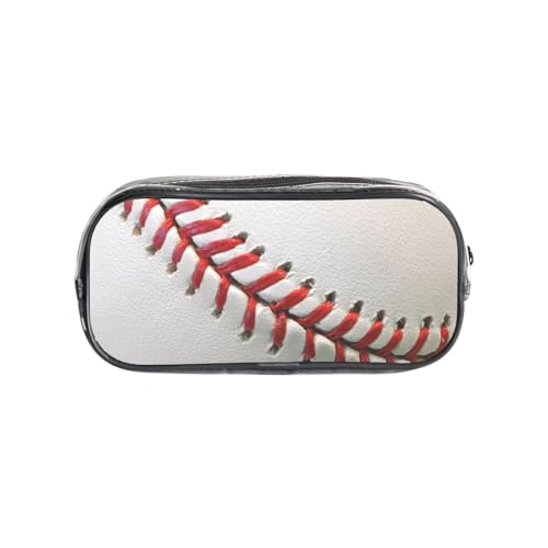 HAHAFU Federmäppchen aus transparentem PVC, für Schule, Büro, Reisen, Fitnessstudio, Zubehör, Organizer (komplett bedruckte Vorderseite) von HAHAFU