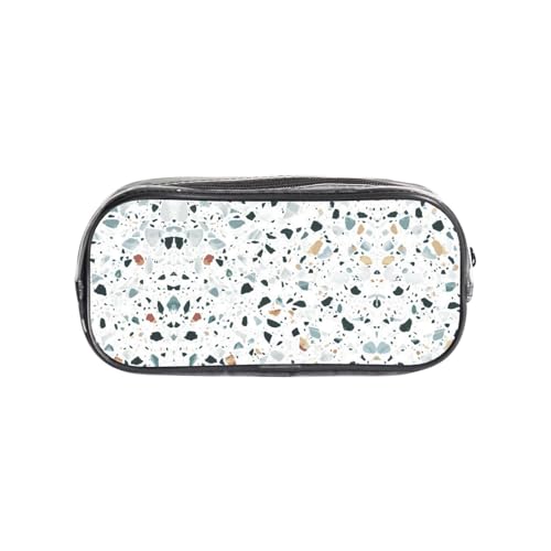 HAHAFU Transparentes PVC-Federmäppchen, transparente Make-up-Tasche für Schule, Büro, Reisen, Fitnessstudio, Zubehör, Organizer (komplett bedruckte Vorderseite) von HAHAFU