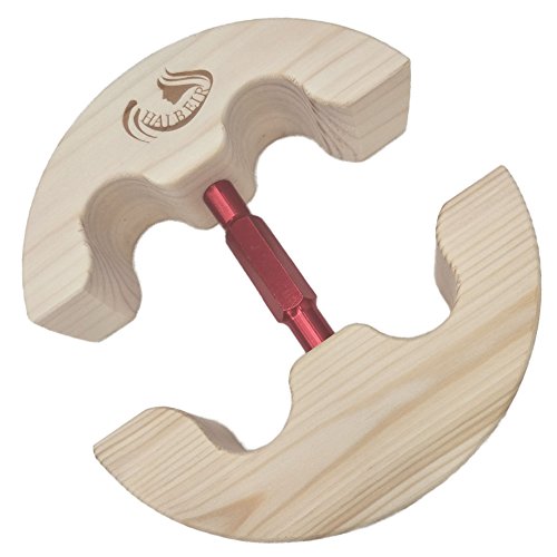 HAIBEIR Hutdehner, verstellbar auf alle Hutgrößen, DREI Farben von 6-1/2 bis 9-1/2, strapazierfähig – einfach und einfach zu verwenden, rot, Small von HAIBEIR