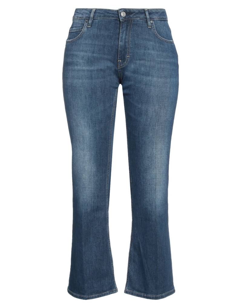 HAIKURE Cropped Jeans Damen Blau von HAIKURE