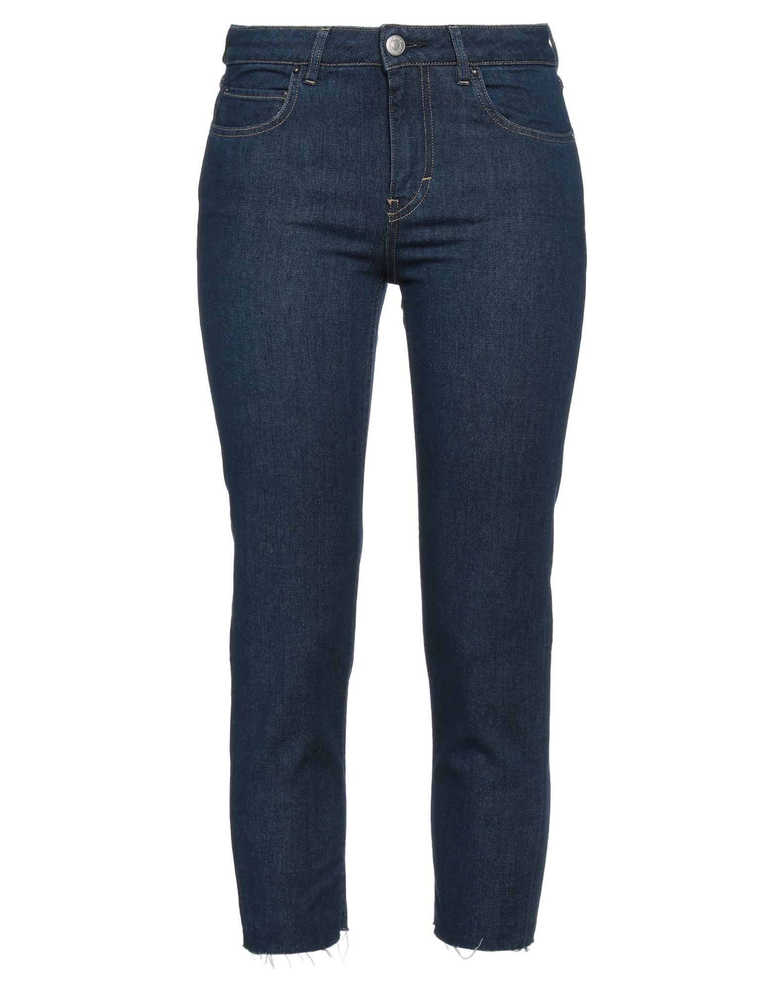 HAIKURE Cropped Jeans Damen Blau von HAIKURE