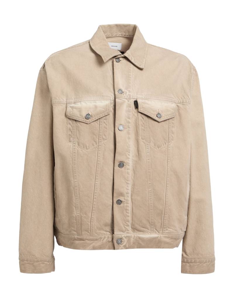 HAIKURE Jeansjacke/-mantel Herren Beige HAIKURE Jeansjacke/-mantel Herren Beige von HAIKURE